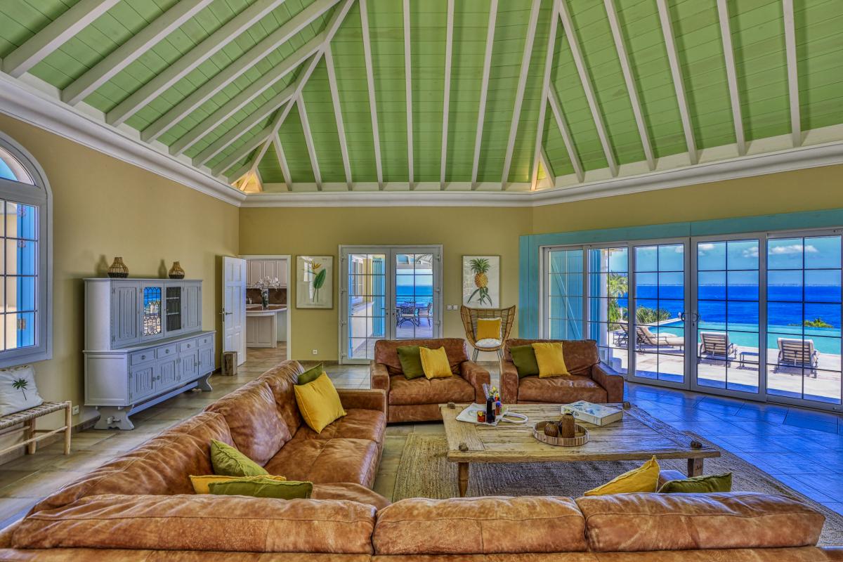 A louer villa 4 chambre Terres Basses Saint Martin_ Salon - 10